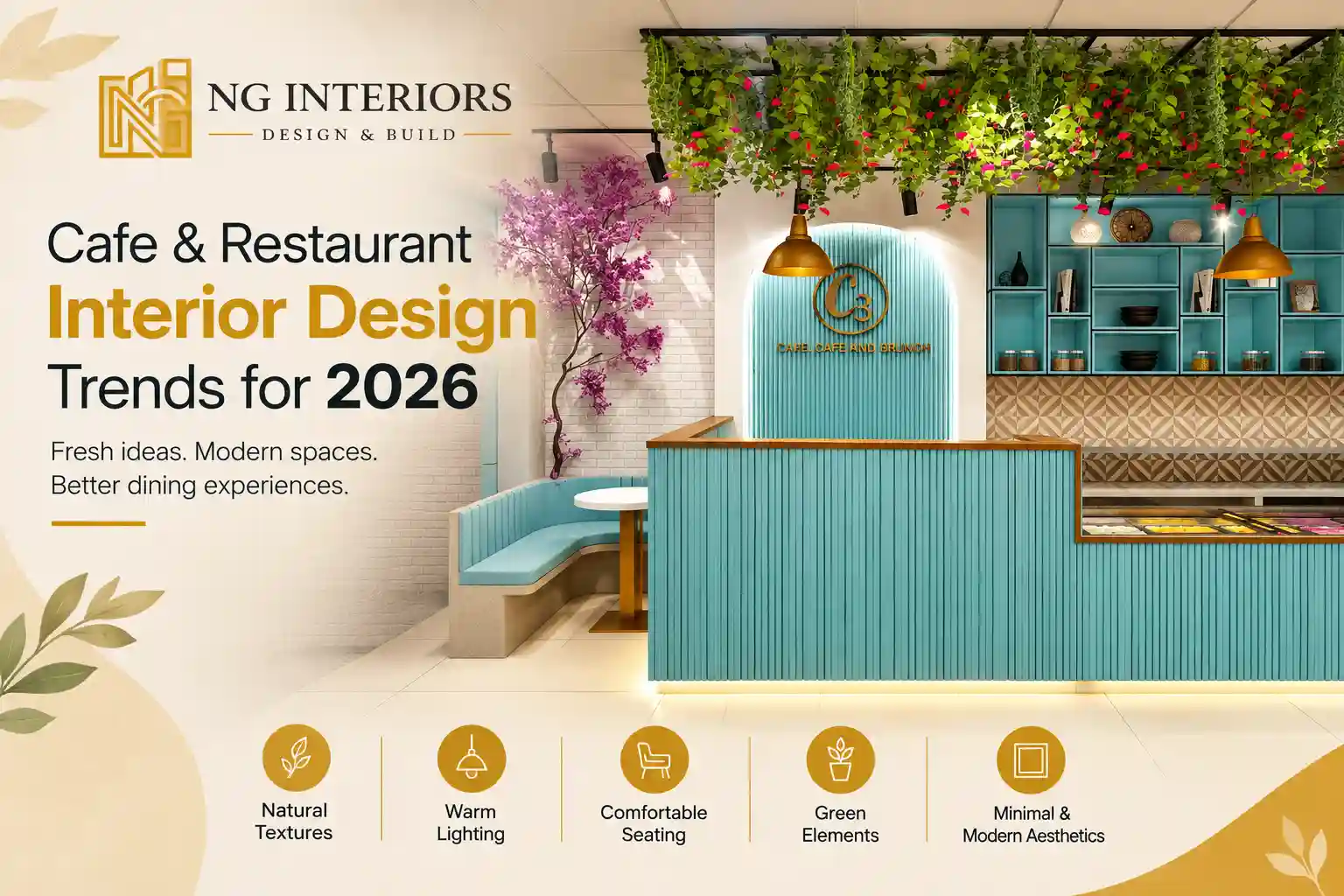 Cafe & Restaurant Interior Design Trends 2026